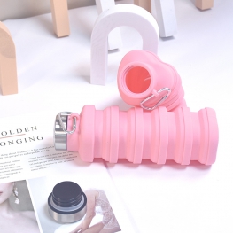 Collapsible Silicone Water Bottle