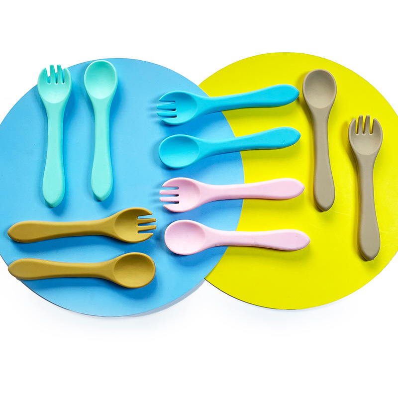 Silicone Fork and Spoon